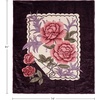 image:imageLavish Home Throw Blanket Rose 91 x 74