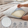 image:imageMemory Foam Body Pillow Stay Cool Cover Specially Designed Cooling Relief for Side Stomach Back Sleepers and Pregnant Women by Lavish Home
