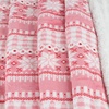 image:imageReversible Fleece Blanket  50x60Inch MachineWashable Sherpa Throw with Snowflakes  Cozy Blanket for Couch Chair or Bed by Lavish Home PinkPink