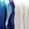 image:imageSherpa Fleece Throw Blanket Ocean Dolphin Print Pattern Lightweight Hypoallergenic Bed Couch Soft Plush Blanket for Adults and Kids by Lavish Home