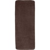 image:image24x59 Memory Foam Extra Long Bath Mat by Lavish Home  Woven Jacquard Fleece  BlueChocolate