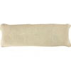 image:imageBody Pillow Cover Sherpa with side zipper by Lavish Home  18 x52 Ivory