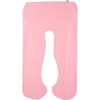 image:imageFull Body Pillow  7in1 Pillow with Removable Cover  Comfortable UShape for Support Sleeping Lounging Studying and More by Lavish Home WhitePink