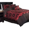image:imageLavish Home 7Piece Kiera Comforter Set KingKing