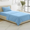 image:imageLavish Home Brushed Microfiber Twin Sheets Blue 3PieceSet