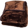 image:imageLavish Home Faux Fur Throw Blanket Coffee 91 x 81