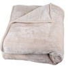 image:imageLavish Home Faux Fur Throw Blanket Purple 91 x 81Beige