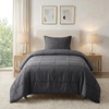 image:imageLavish Home King Size Comforter Set White 3PieceSet 102 x 90Grey