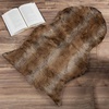 image:imageLavish Home Sheepskin Throw Rug Faux Fur 2x3Foot High Pile Soft and Plush Mat for Bedroom Kitchen Bathroom Nursery amp Office2 x 3 Oval