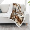 image:imageLavish Home Sherpa Fleece Throw Blanket Tiger Stripe 50 x 60Tiger Animal Print