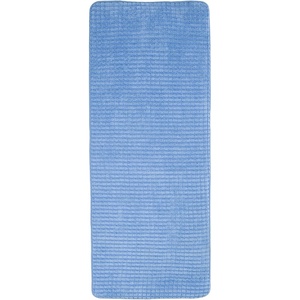 image:image24x59 Memory Foam Extra Long Bath Mat by Lavish Home  Woven Jacquard Fleece  BlueBlue