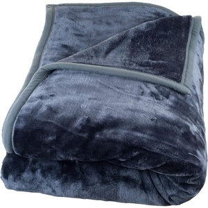 image:imageLavish Home Faux Fur Throw Blanket Gray 91 x 81
