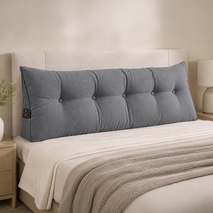 image:imageLavish Home HEADBOARD Pillow Grey KKing