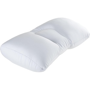 image:imageLavish Home Microbead Pillow  Moldable and Temperature Regulating Cushion Ergonomic Pillow  Head Neck and Shoulders Comfort for Restful Sleep and Travel  White