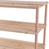 image:imageLavish Home 2Tier Bamboo Shoe RackBench4Tier Shoe Rack