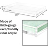 image:imageLavish Home Acrylic Tray Organizer Clear 105 x 6