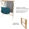 image:imageLavish Home Bamboo Clothes Drying Rack 275 x 1425 x 42