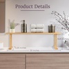 image:imageLavish Home Bamboo Sink Shelf Natural 30 x 625 x 925