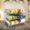 image:imageLavish Home Canned Food Organizer Chrome Plated Iron Holds up to 36 Cans