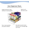 image:imageLavish Home Canned Food Organizer Chrome Plated Iron Holds up to 36 Cans