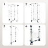 image:imageLavish Home Clothes Drying Rack White