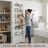 image:imageLavish Home Over the Door Pantry Organizer White 19 x 5 x 646TIER WITH HOOKS