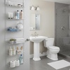 image:imageLavish Home Over the Door Pantry Organizer White 19 x 5 x 646TIER WITH HOOKS