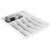image:imageLavish Home Silverware Tray for Drawer with 6 Sections and Nonslip Utensil Tray  For Kitchen Flatware and Cutlery Office Supplies and Makeup Products