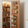 image:imageOver the Door Organizer  6Tier Adjustable Pantry Shelves and Rack for Kitchen Organization  Organization and Storage by Lavish Home White6TIER ADJUSTABLE