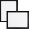 image:imageSet of 6 Picture Frames  5x7 Photo Frame Set with Stand and Hooks for Gallery Wall or Family Portrait  Picture Wall Decor by Lavish Home Black11x14