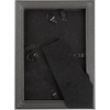 image:imageSet of 6 Picture Frames  5x7 Photo Frame Set with Stand and Hooks for Gallery Wall or Family Portrait  Picture Wall Decor by Lavish Home Black4 x 6