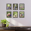 image:imageSet of 6 Picture Frames  5x7 Photo Frame Set with Stand and Hooks for Gallery Wall or Family Portrait  Picture Wall Decor by Lavish Home Black85x11