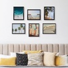 image:imageSet of 6 Picture Frames  5x7 Photo Frame Set with Stand and Hooks for Gallery Wall or Family Portrait  Picture Wall Decor by Lavish Home Black85x11