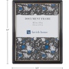 image:imageSet of 6 Picture Frames  5x7 Photo Frame Set with Stand and Hooks for Gallery Wall or Family Portrait  Picture Wall Decor by Lavish Home Black85x11