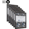 image:imageSet of 6 Picture Frames  5x7 Photo Frame Set with Stand and Hooks for Gallery Wall or Family Portrait  Picture Wall Decor by Lavish Home Black85x11