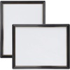 image:imageSet of 6 Picture Frames  5x7 Photo Frame Set with Stand and Hooks for Gallery Wall or Family Portrait  Picture Wall Decor by Lavish Home Black85x11