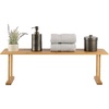 image:imageLavish Home Bamboo Sink Shelf Natural 30 x 625 x 925