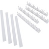image:imageSpice Rack Organizer Cabinet Gripper Clip Strips for Kitchen Countertop and Pantry Organization and Spices Storage By Lavish Home
