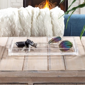 image:imageLavish Home Acrylic Tray Organizer Clear 105 x 6