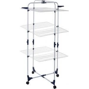 image:imageLavish Home Clothes Drying Rack White