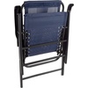 image:imagePure Garden Folding Camping Chairs  Set of 2 Lawn Chairs with Textilene Fabric and Bungee Suspension  Portable Lounge Seats for Adults NavyNavy