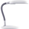 image:imageLavish Home LED Desk Lamp  Sunlight Lamp with Adjustable Gooseneck Arm  Home and Office Desk Lamps Great for Reading and Crafting White