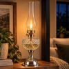 image:imageLavish Home Large Oil Lamp Gold 6 x 195Nickel
