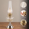 image:imageLavish Home Large Oil Lamp Gold 6 x 195Nickel