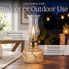 image:imageLavish Home Small Oil Lamp AmberBrass 4 x 975