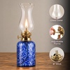 image:imageLavish Home Small Oil Lamp BlueBrass 325 x 1075Blue
