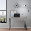 image:imageLavish Home Swing Arm Architect Task Lamp with Clamp LED Ring LightStepless DimmingHigh CRI 95Eye Friendly Light for Reading Drafting amp OfficeMetal Clamp