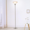 image:imageLavish Home Torchiere Floor Lamp Brushed Silver 1275 x 755Brushed Silver