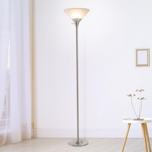 image:imageLavish Home Torchiere Floor Lamp Brushed Silver 1275 x 755Brushed Silver