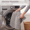 image:image2 Piece Bathroom Rug Set  32x21 Inch and 24x17 Inch Memory Foam Bath Mats with Chenille Shag Top for Stylish Bathroom Decor  Machine Washable Bath Rugs Set of 2 by Bedford Home Gray
